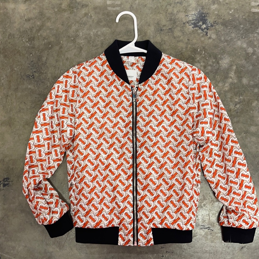 Kids size 10 unisex Burberry jacket